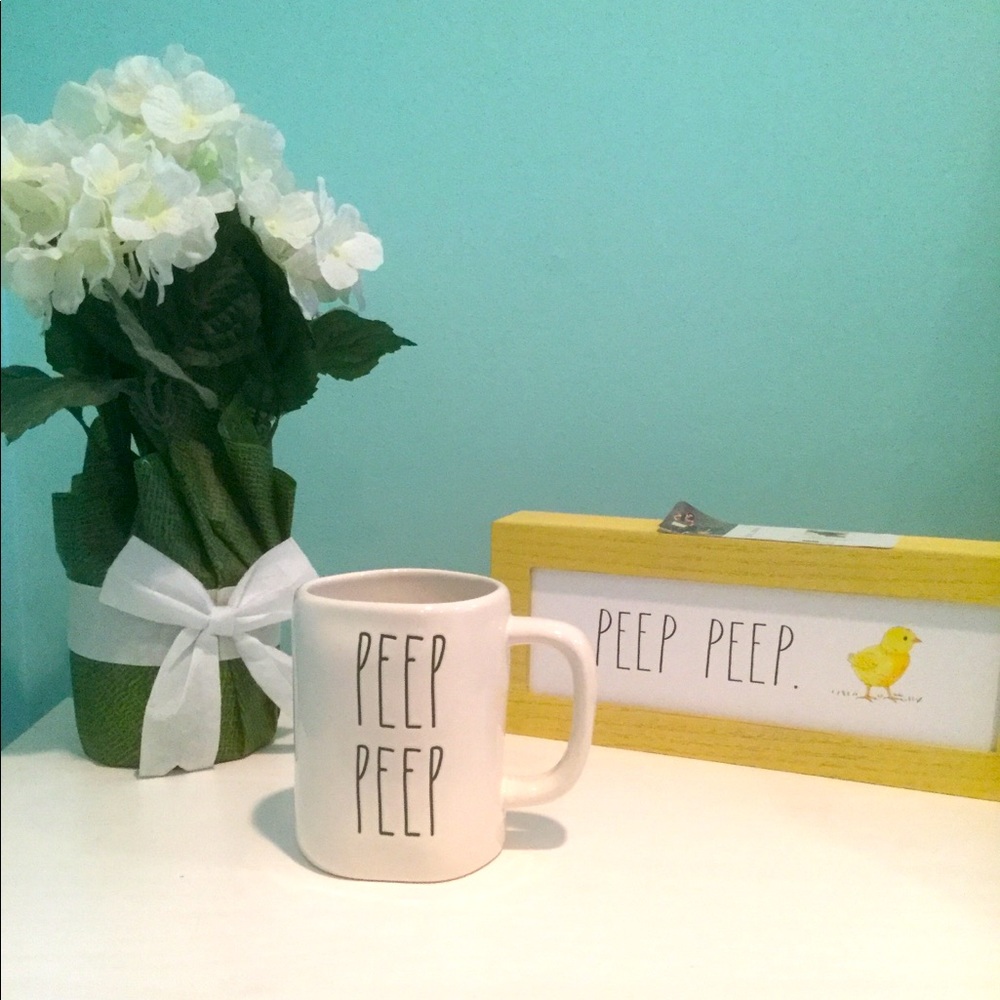 Rae Dunn “PEEP PEEP” Easter coffee/tea mug